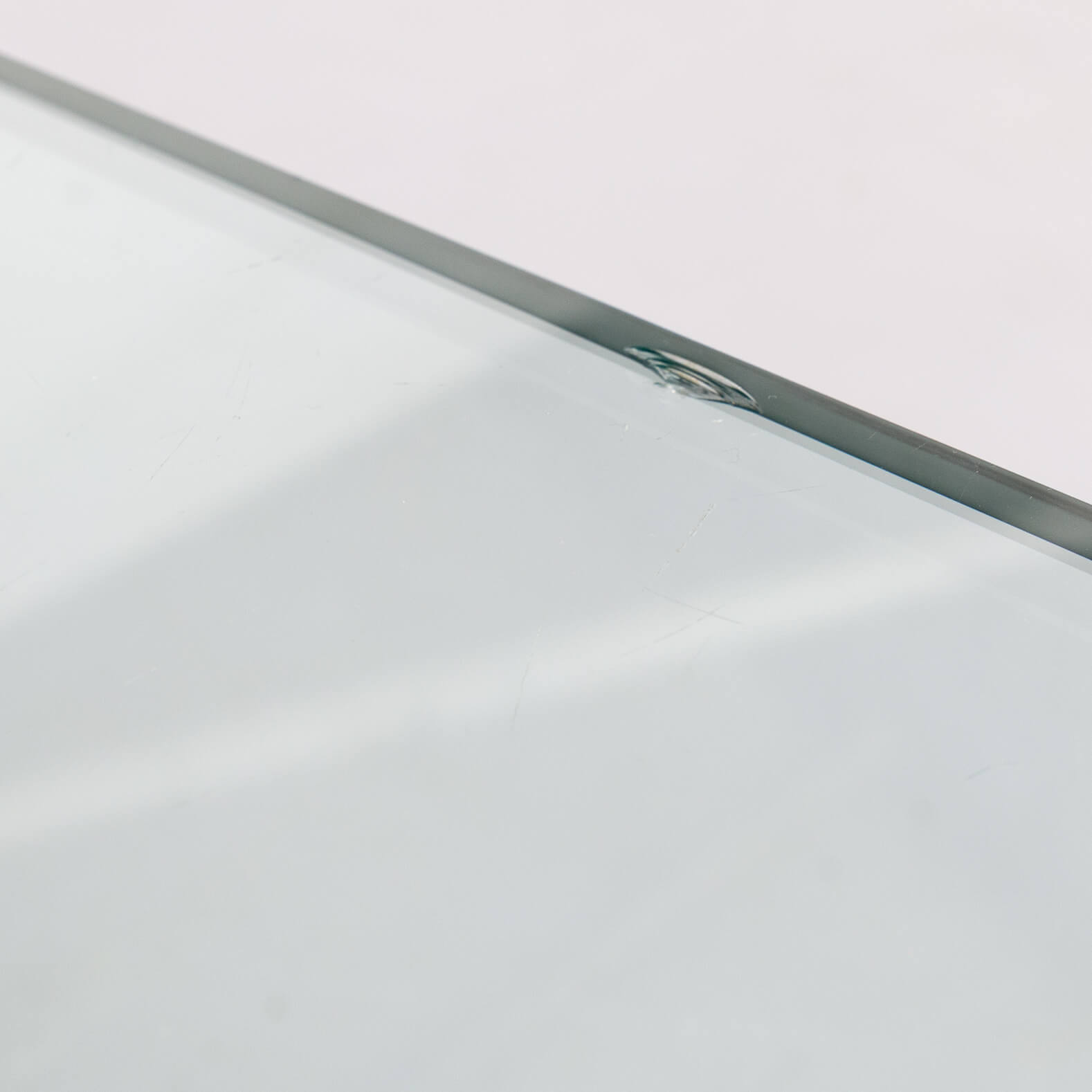 80s solid metal and glass coffee table