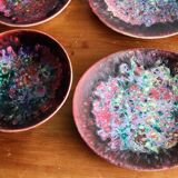 6 Morvan ceramic plates