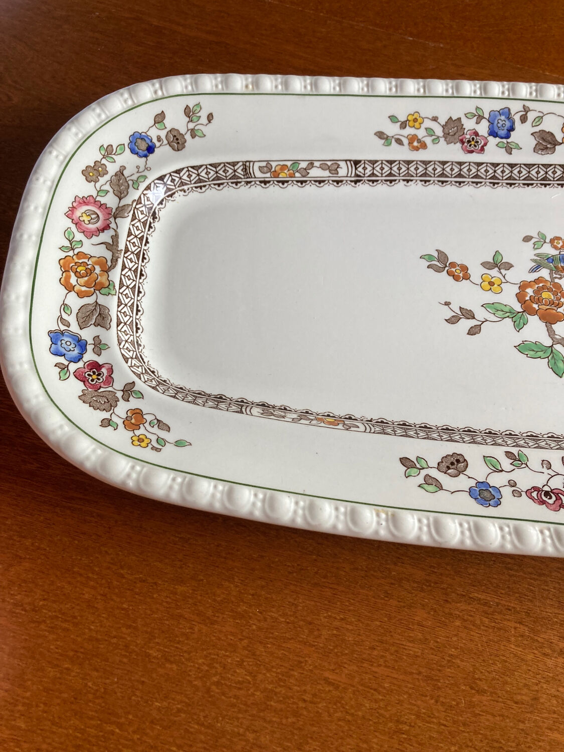 Plat de service Villeroy et Boch service Nanking