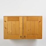 Placard suspendu deux portes Les Arcs circa 1970