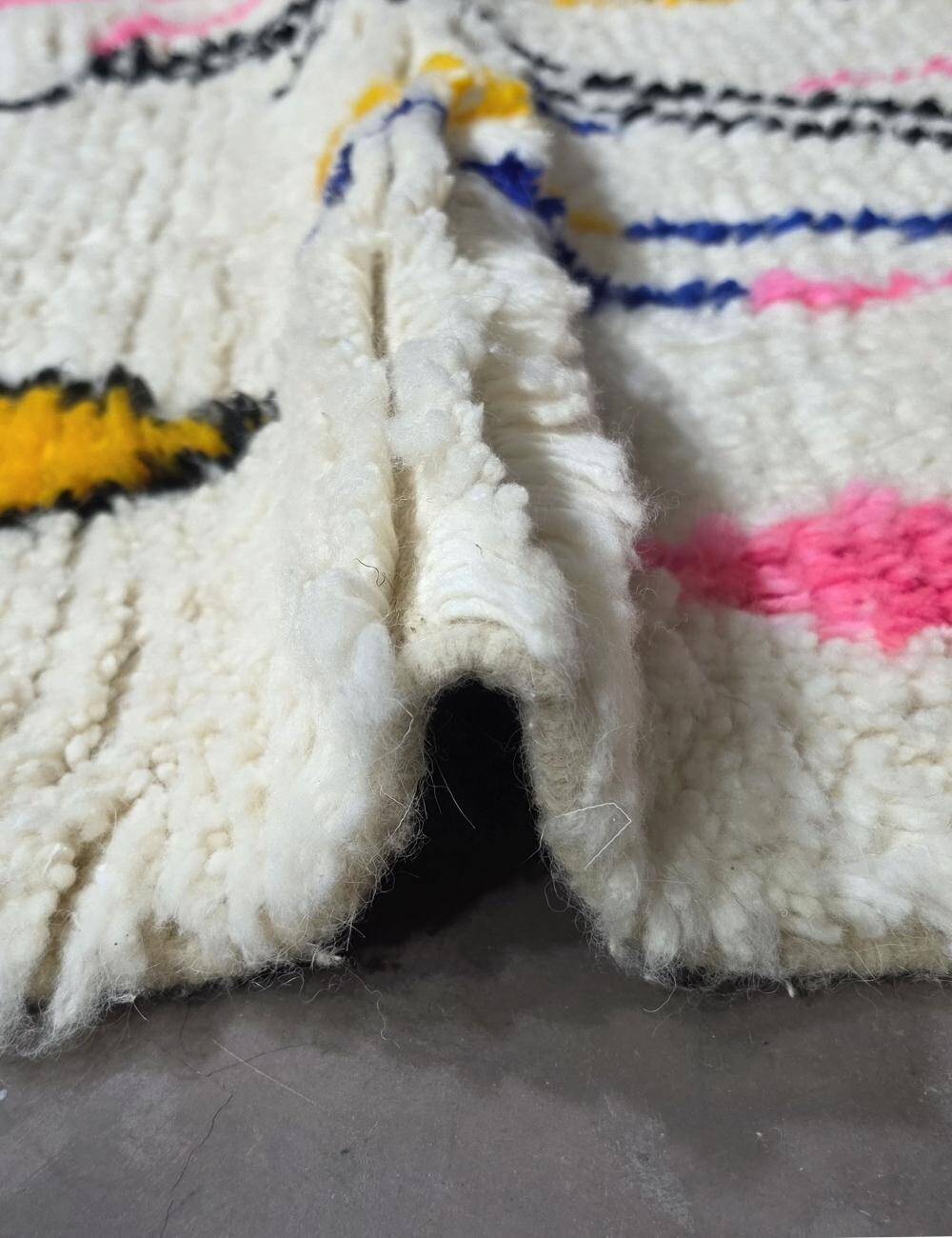 Tapis Azilal Marocain Abstrait - 286 x 182 cm