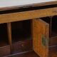Large antique English oak secretaire from the 18th century