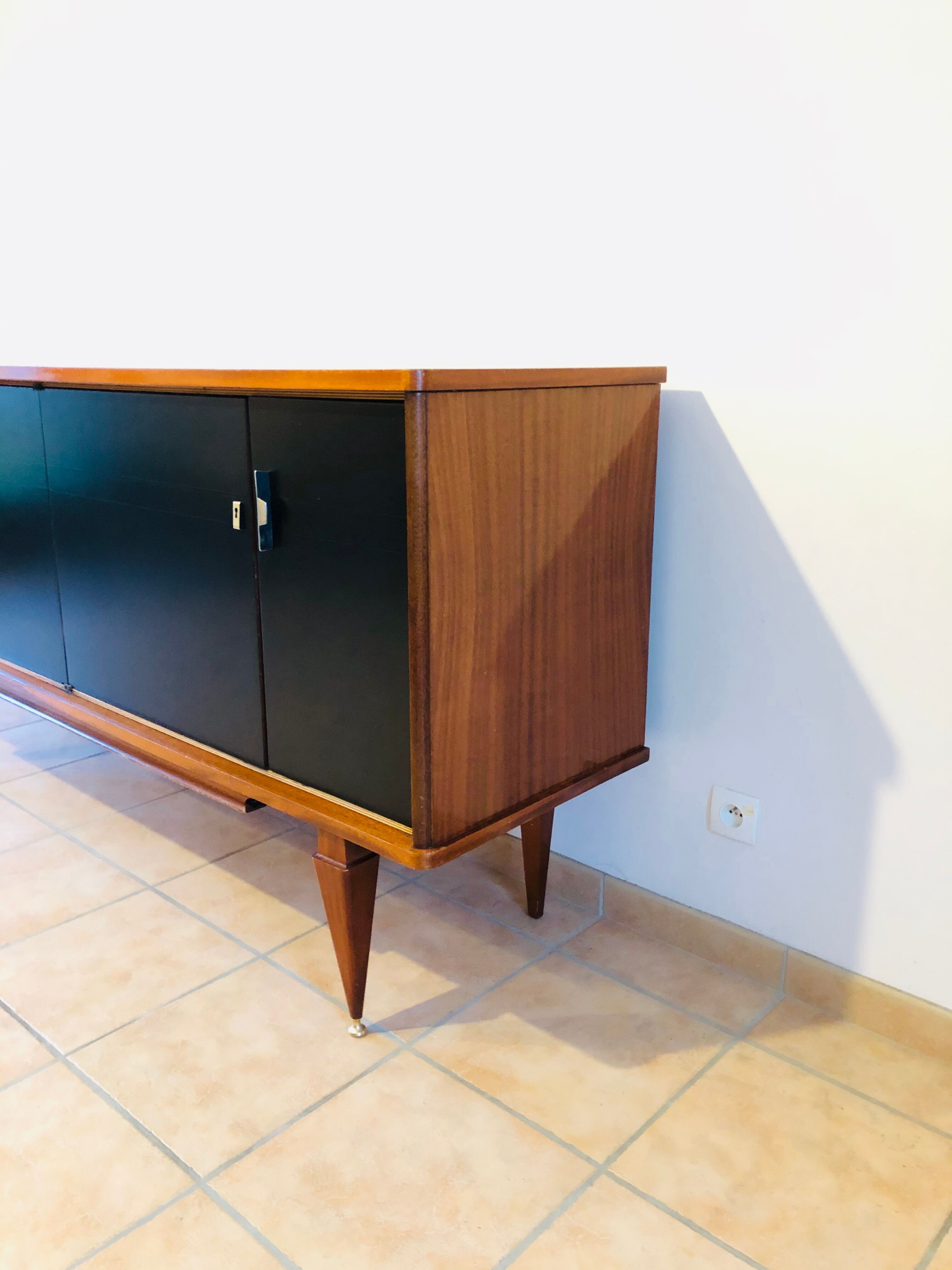 1960 vintage teak buffet