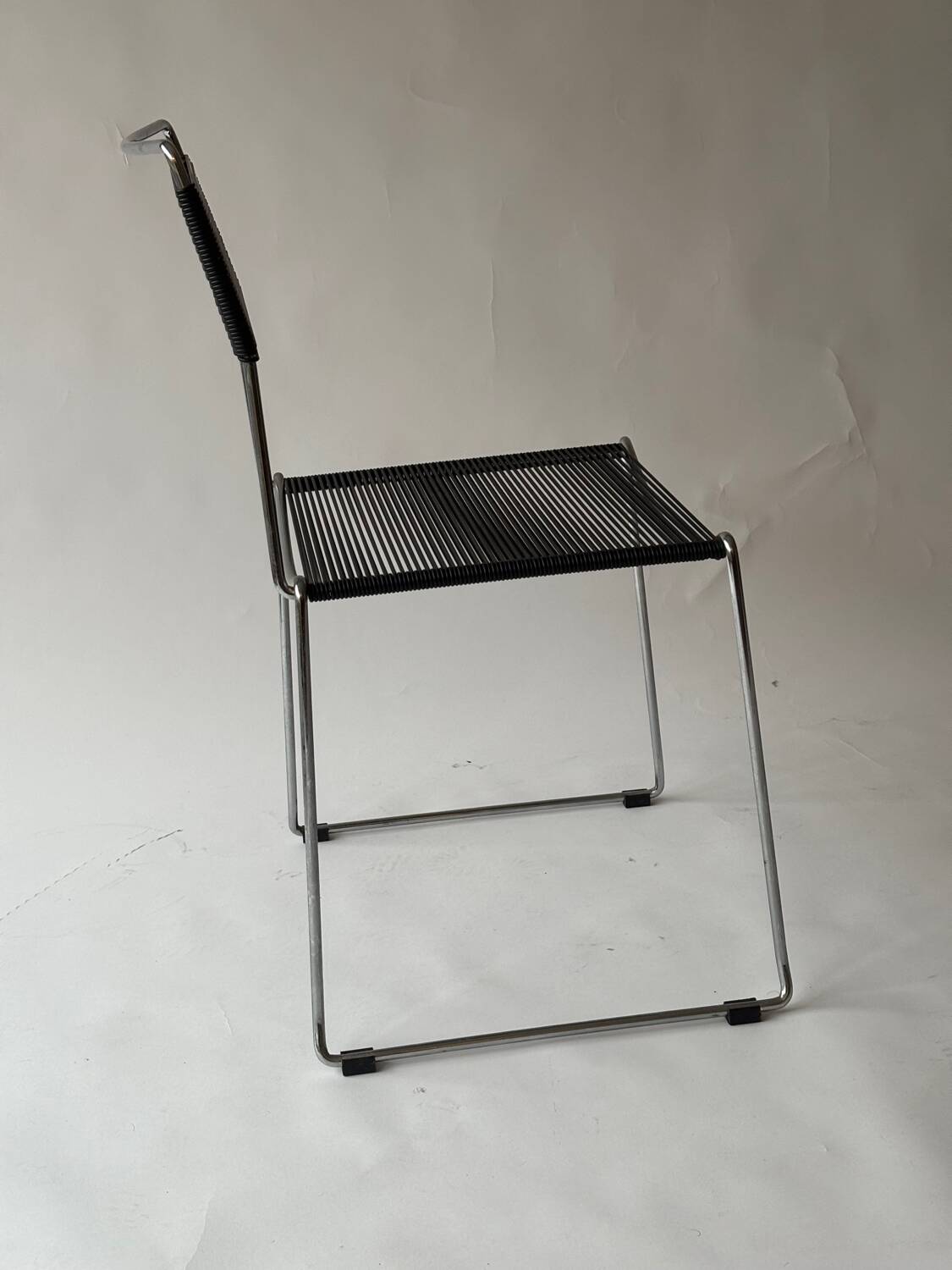 Set of 4 Spaghetti chairs by Giandomenico Belotti for Alias, Italy