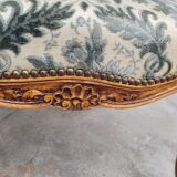 Paire de fauteuils style Louis XV Cabriolet ancien