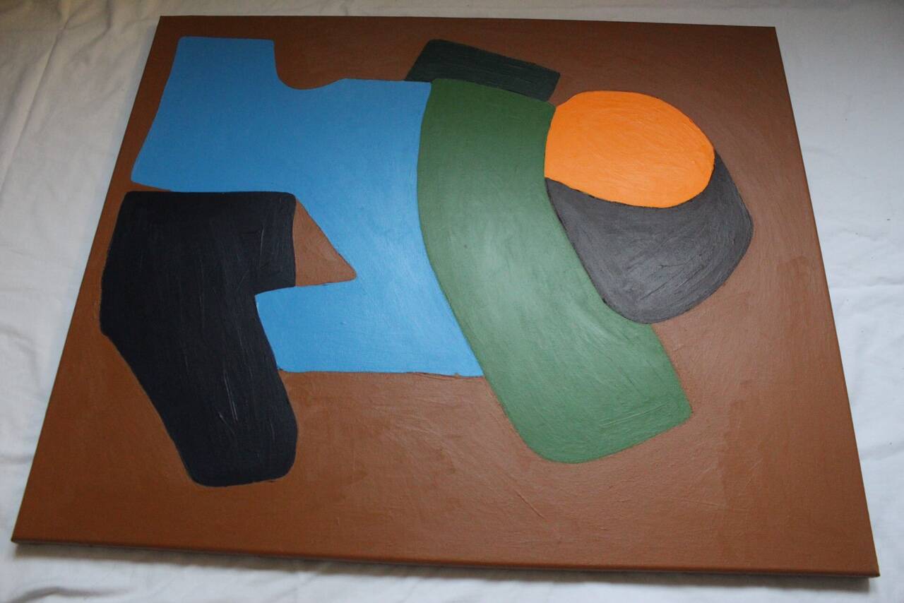 Original figurative painting "you and me"