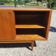 Enfilade scandinave en teck 4 portes coulissantes - Années 60