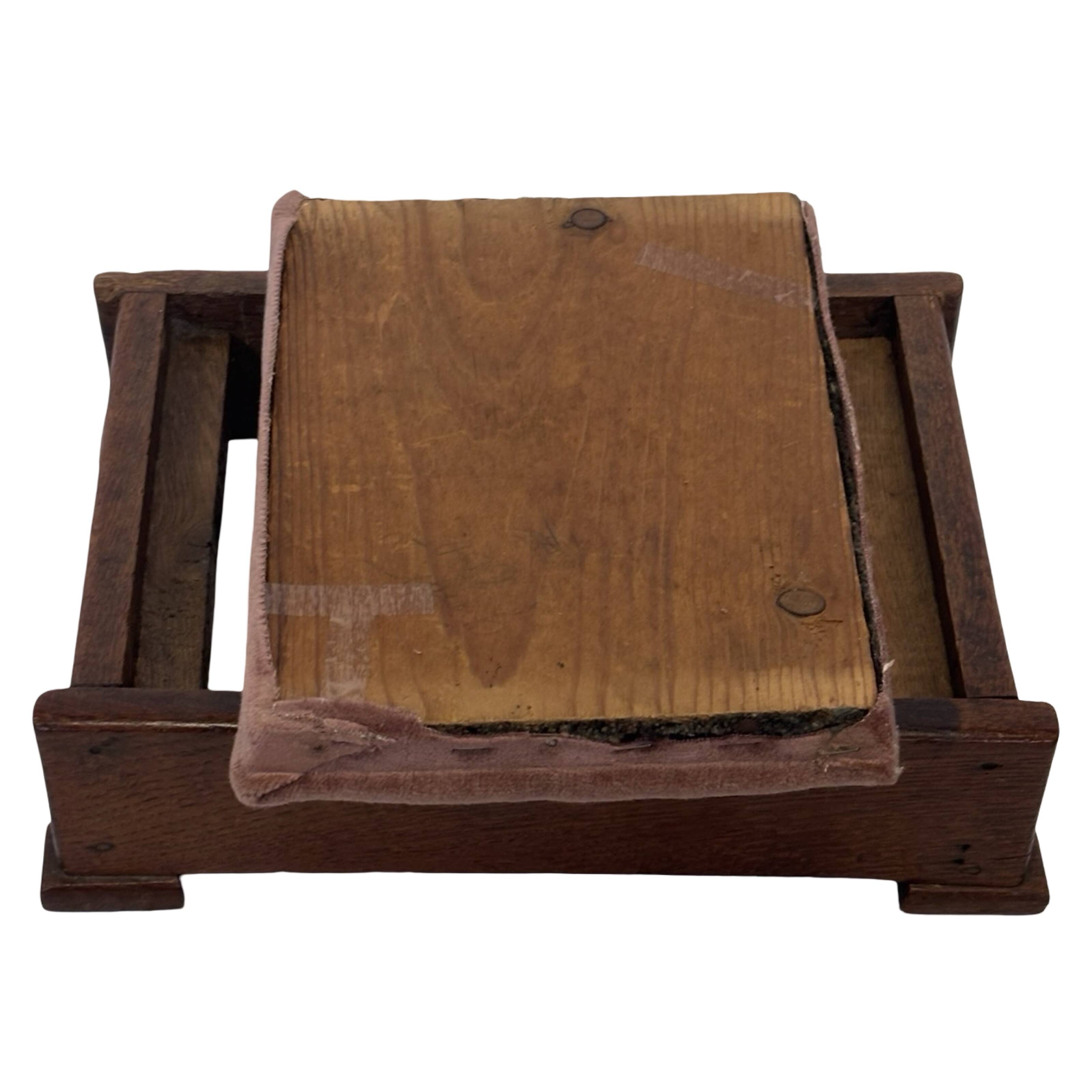 Art Deco footstool foot rest minimalist 30's design