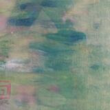 Tree, orchard, oil painting
