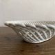 Bread basket or woven ceramic fruit bowl Italy