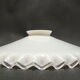 Pendant lamp Opaline white serrated / vintage / lampshade