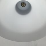 Minimalist bell-shaped pendant lamp in metal and glass, Italian by Sebastian Herkner for Classicon.