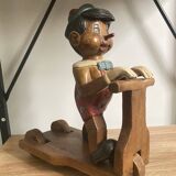 Pinocchio on scooter