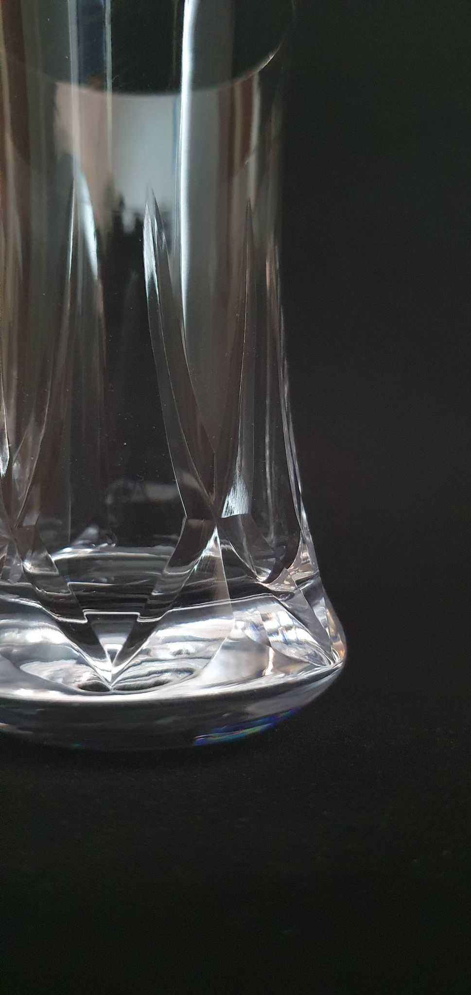 Small vase in Bayel crystal