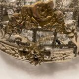 Crystal Beaded Flushmount 1980’s