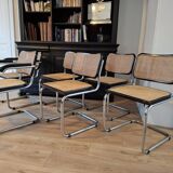Set of 4 B32 chairs and 2 B64 Breuer armchairs