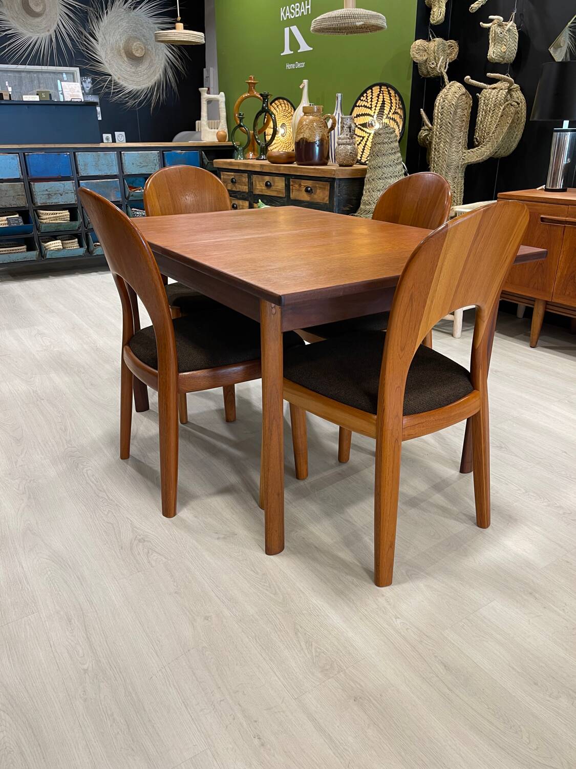 Set of 4 chairs by Niels Koefoed Denmark 1960s