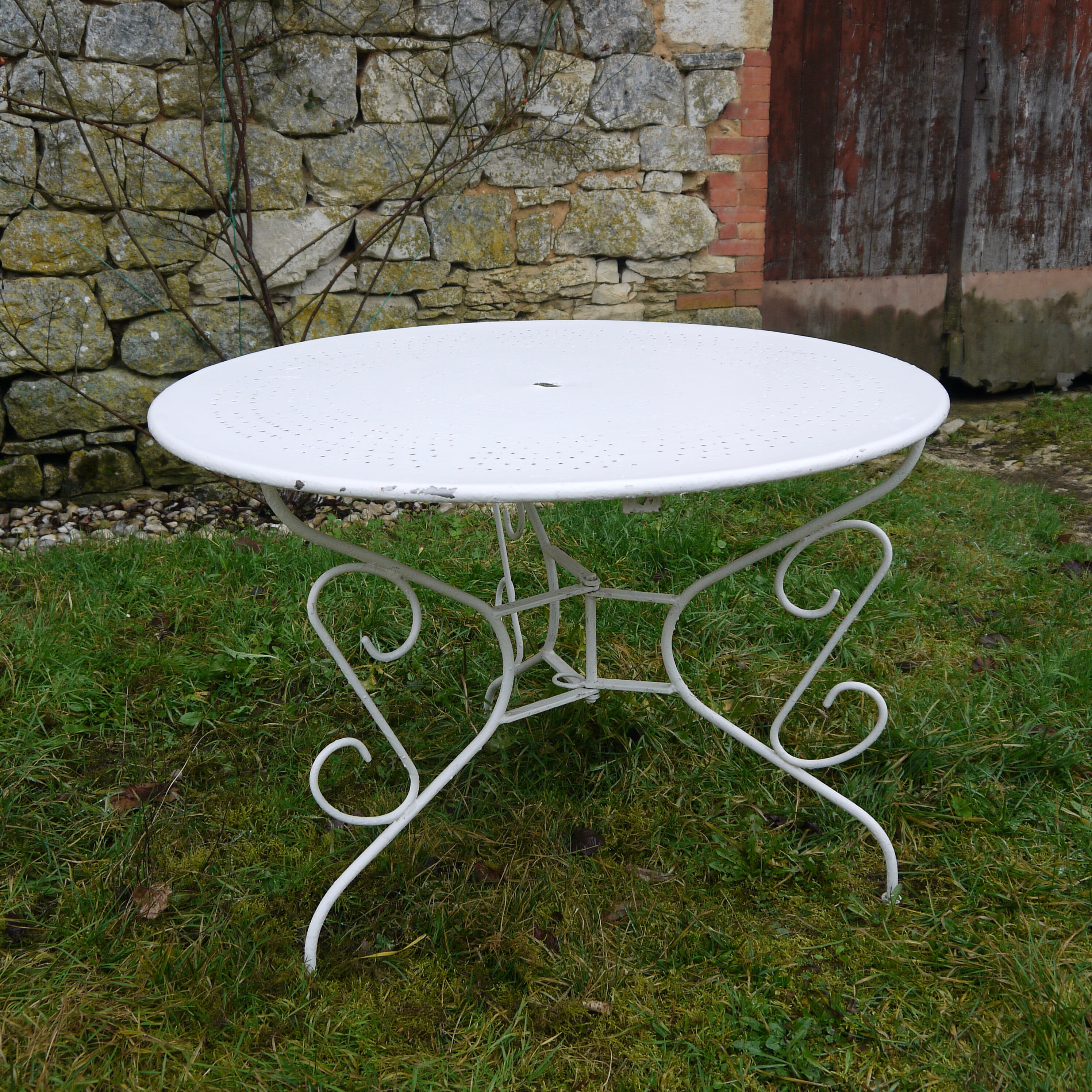 Wrought iron garden room