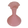 Vase soliflore opaline rose