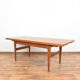 Teak coffee table Elevator by Kai Kristiansen for Vildbjerg Møbelfabrik, 1960s