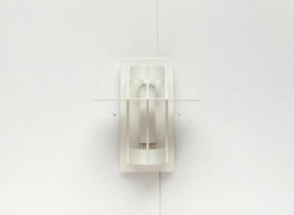 Mid-century modern Danish wall lamp Saturn by Joachim Lepper for Louis Poulsen, 1960s.