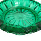 Vintage ashtray chiseled glass