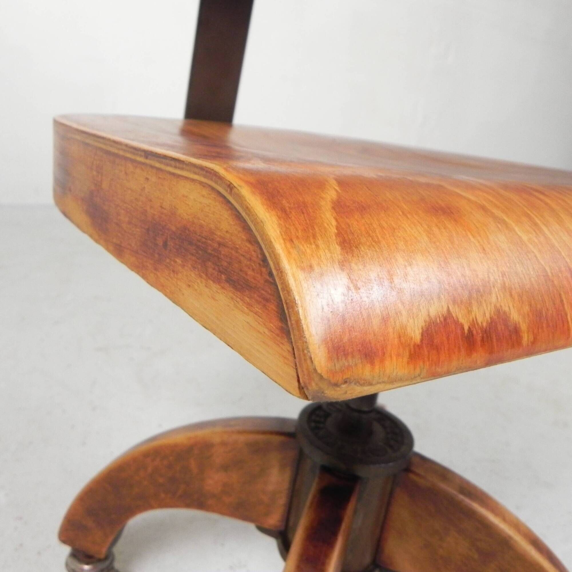 Bauhaus office chair, krenzer studio chair, 1930s