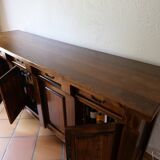 Solid elm sideboard
