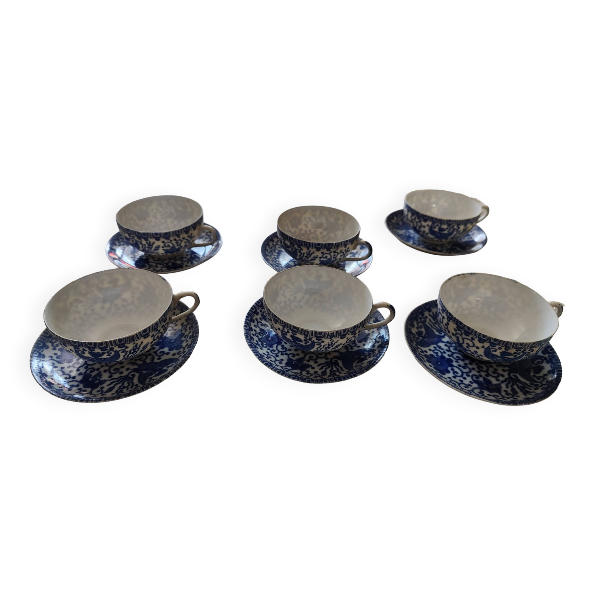 Cups and saucers Japan