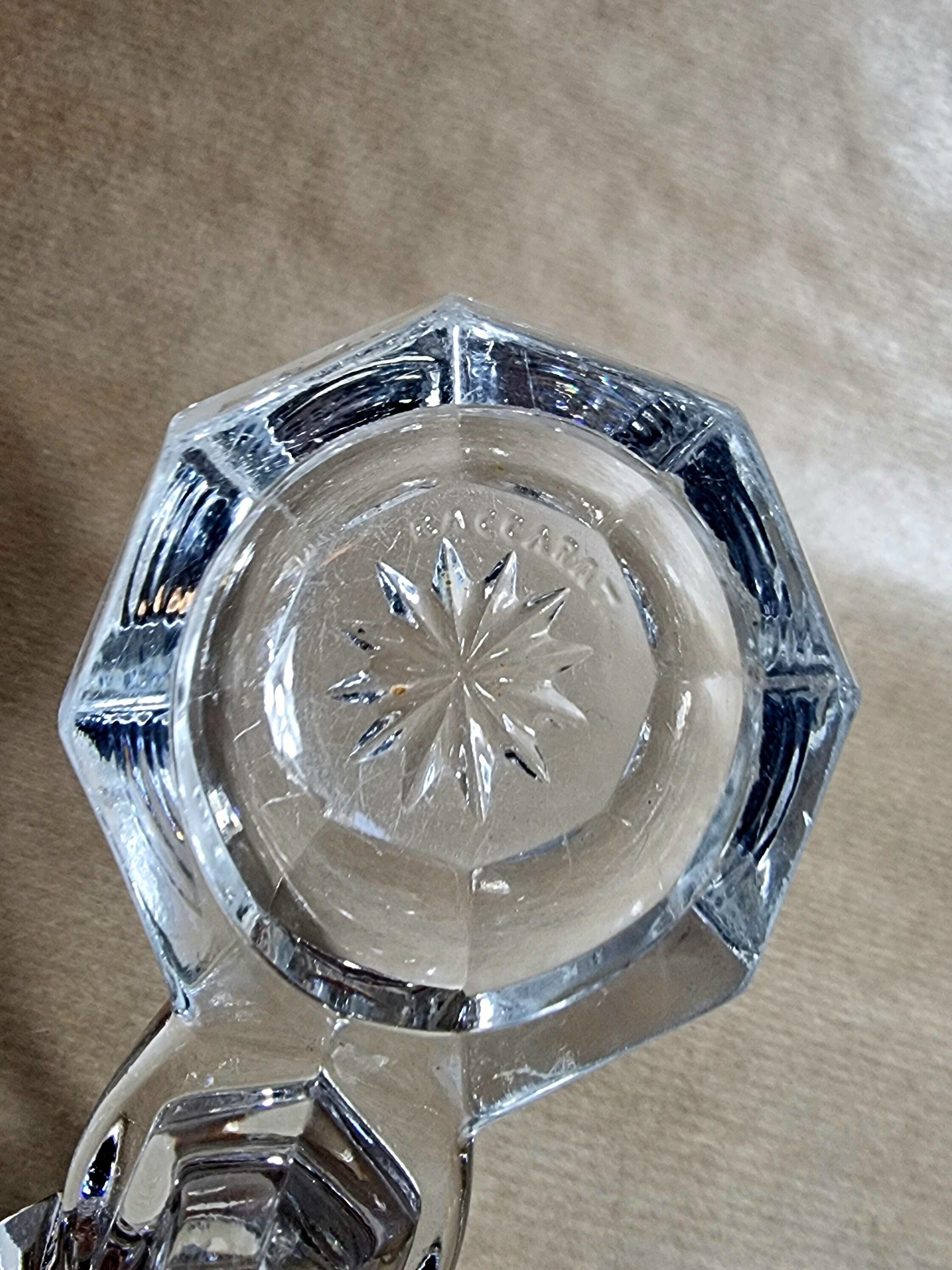 Saleron crystal baccarat signed