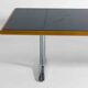 Warren Platner Large Leather Desk by Knoll International, 1973