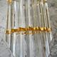 XXL Venini wall lamp in glass and crystal, Italy 1980