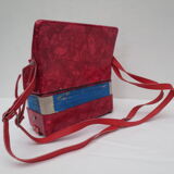 Children's accordion brand e:yuirc , marbled red color