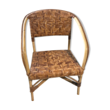 Chaise enfant en rotin
