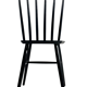 Chaise Ironica noire