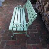 Cast iron garden bench
