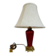 Chinese oxblood porcelain lamp, empire style