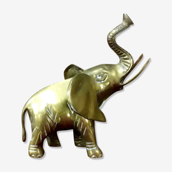 Elephant en laiton