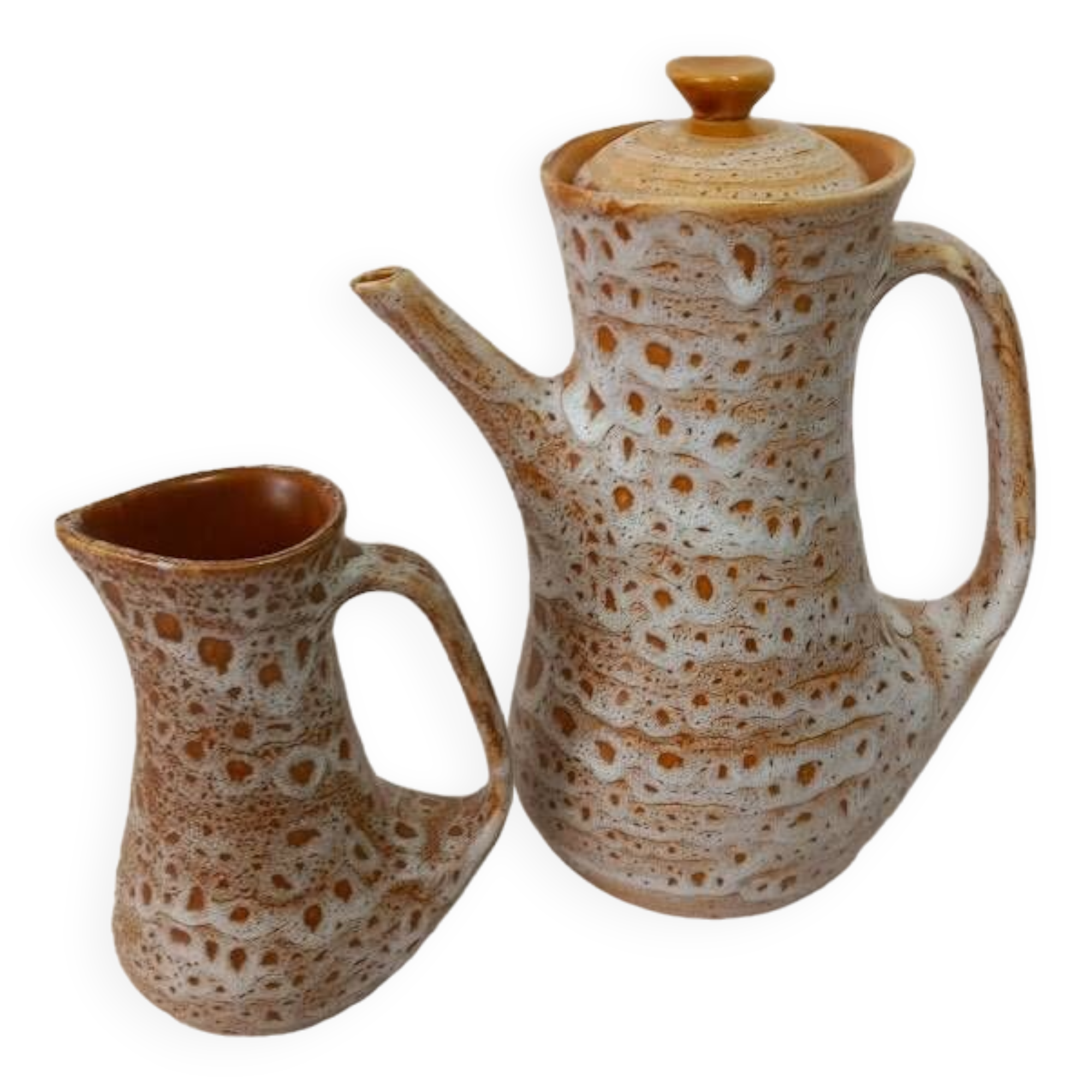 Coffee maker and milk jug from the 60s