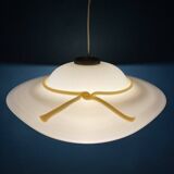 Wide-brimmed hat-shaped Murano suspension, Italy, 1970s