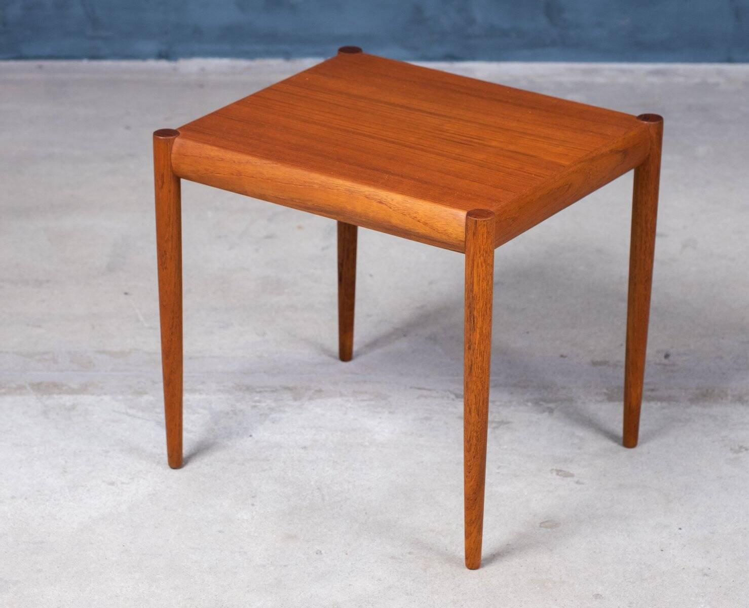 Tables Gigognes en Teck, Danemark, 1960s, Set de 3