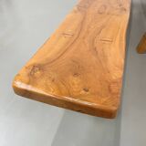 Pair of 2m elm benches
