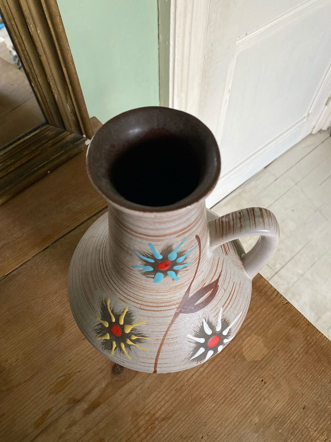 Vase Carstens Tonnieshof W Germany 1507 27 années 60