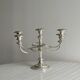 Metal candlestick candle holder