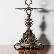Portaombrelli Art Nouveau in ottone Francia, anni '60 Vintage Design