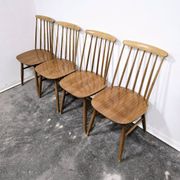 Chaises de salle à manger des années 1970