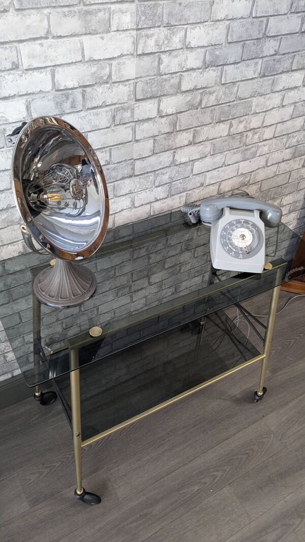 Sellette vintage fumé 70'