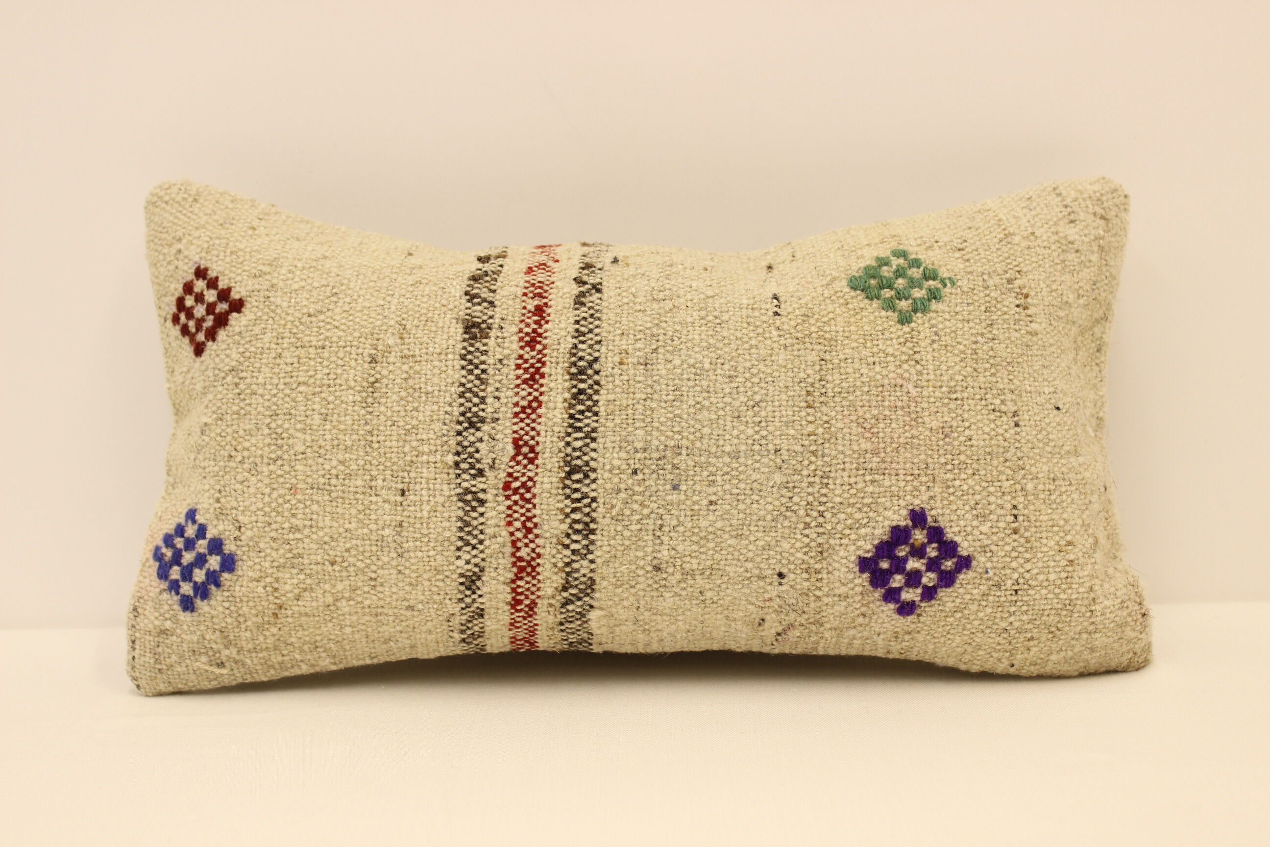 Turkish kilim pillow,20x40 cm