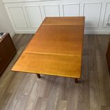 Square teak dining table 4-6 seats