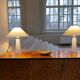 Mid-century table lamps by Carl Fagerlund for Orrefors Sweden RD, 1566